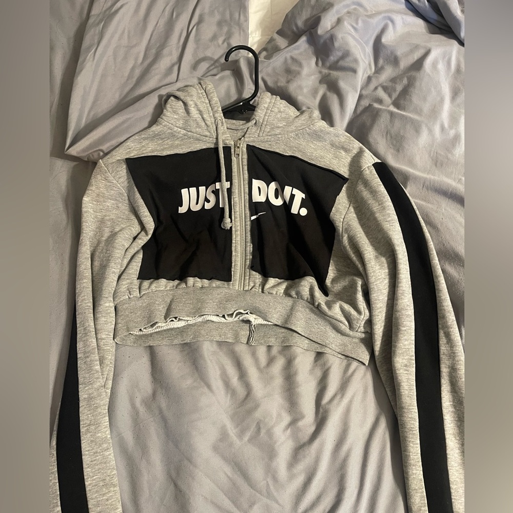 Reworked Nike hoodie.